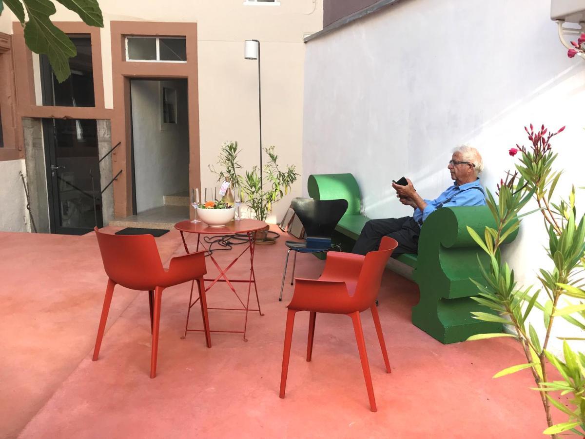 Boutique-Ferienwohnung Im Alten Weinhaus Moser Grünstadt Dış mekan fotoğraf