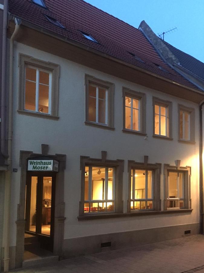 Boutique-Ferienwohnung Im Alten Weinhaus Moser Grünstadt Dış mekan fotoğraf